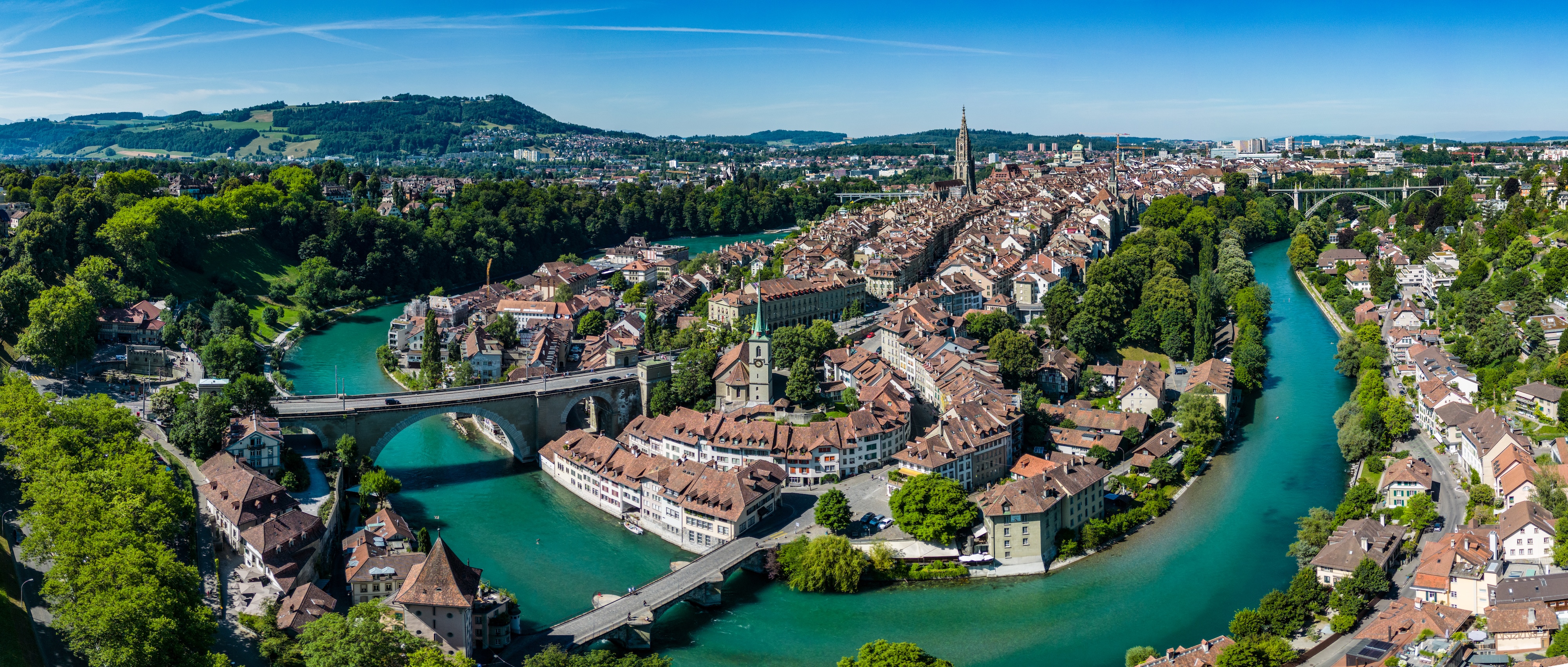Photograph of Bern's old town
